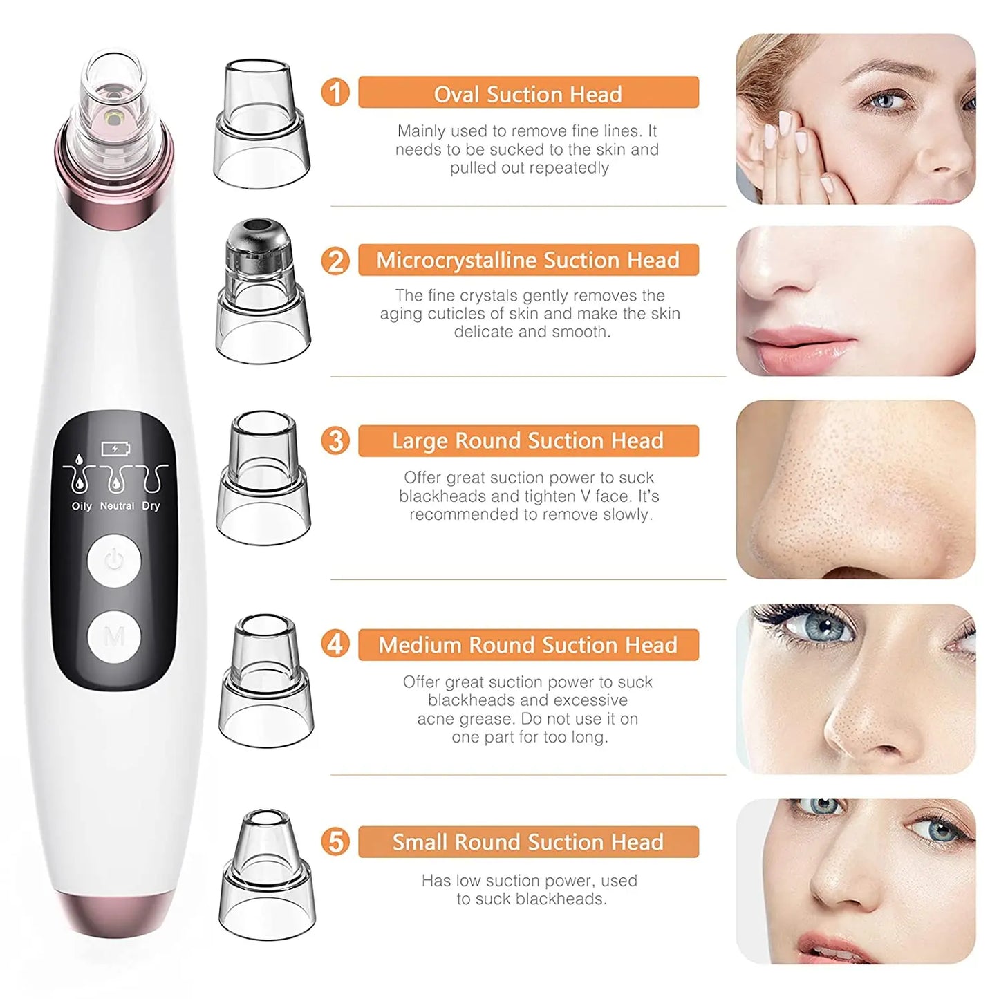 🌀 Smart Pore Vacuum with HD Camera – Watch Your Skin Get Clean! 🔍✨