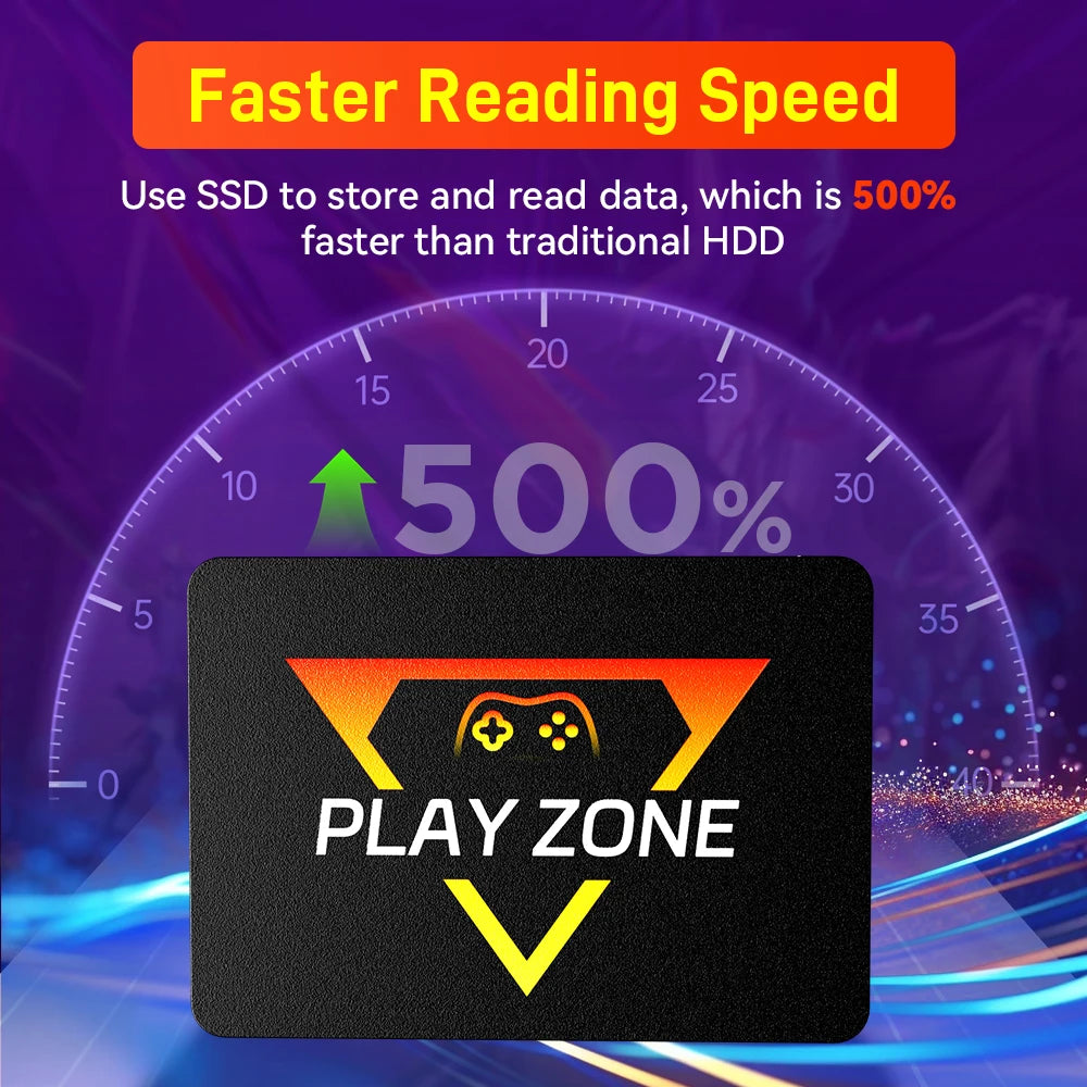 Playzone 1TB – Retro Emulator SSD (16,000+ Games) for PS5/PS4/PS3/Xbox/Switch/Wii/Wii U