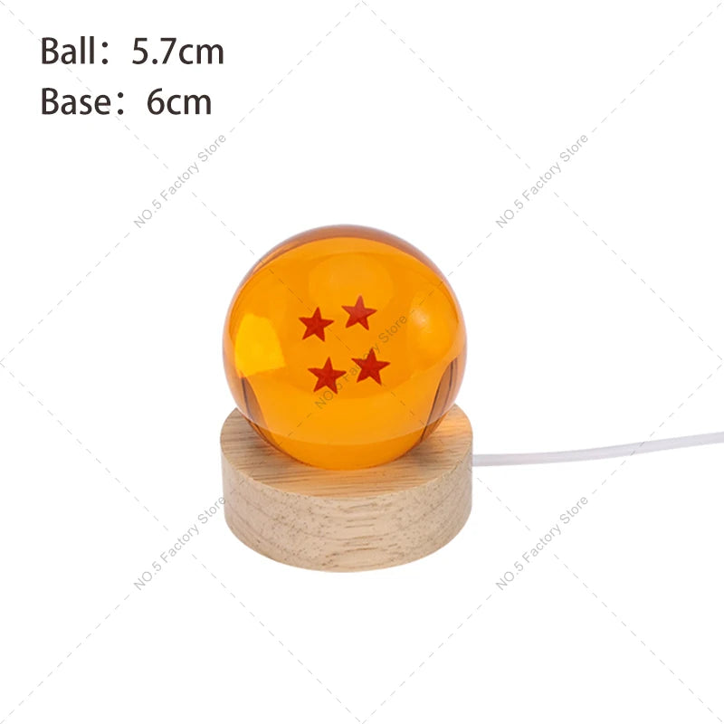 Dragon Ball LED Crystal Lamp – Shenron Wish Balls