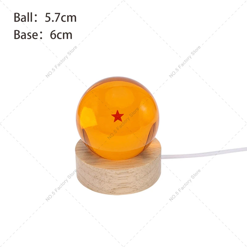 Dragon Ball LED Crystal Lamp – Shenron Wish Balls