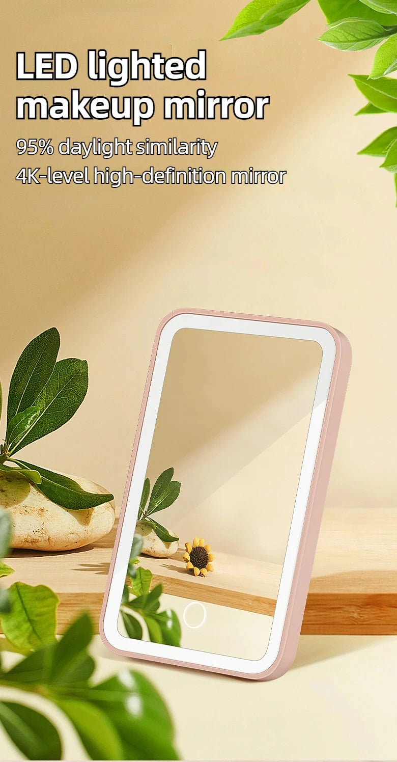 π 3-Color LED Vanity Mirror β Your Makeup, Your Light πβ¨