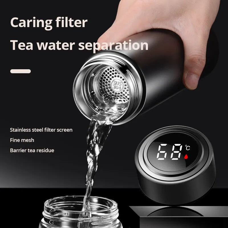 🌡️ Smart LED Thermos Bottle – Sip in Style, Know the Temp! 💧✨