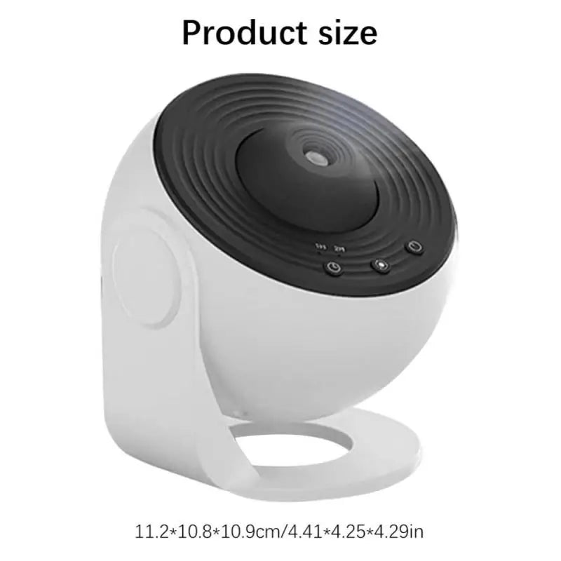 13-in-1 Galaxy Star Projector – 360° Rotating Night Light