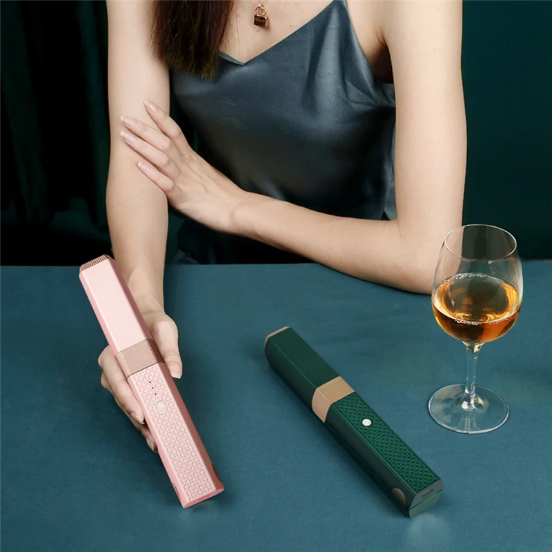 Wireless Hair Straightening Stick – Portable & Curl-Ready