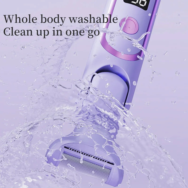 💖 5-in-1 Cordless Electric Shaver for Women – Smooth Skin Anytime, Anywhere! ✨