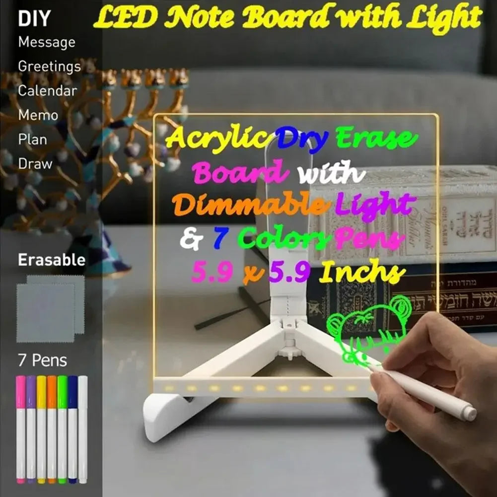 LED Erasable Message Board – Fluorescent Writing Display
