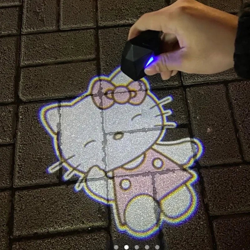 Anime Car LED Projector Light – Cute & Stylish Interior Glow