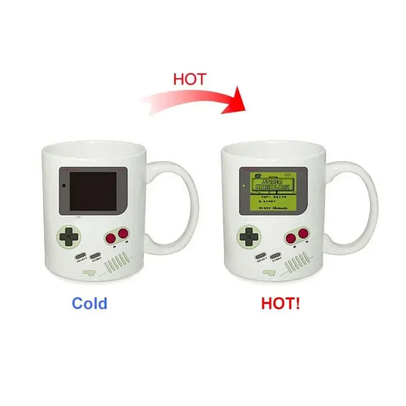 Magic Color-Changing Game Mug – Heat Sensitive Coffee Cup