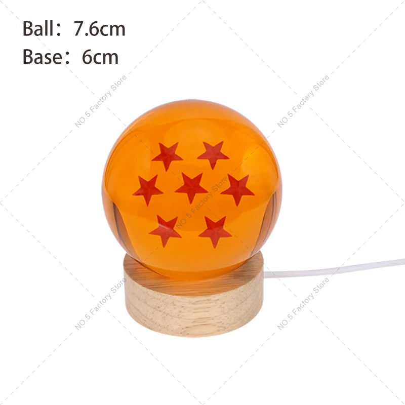 Dragon Ball LED Crystal Lamp – Shenron Wish Balls