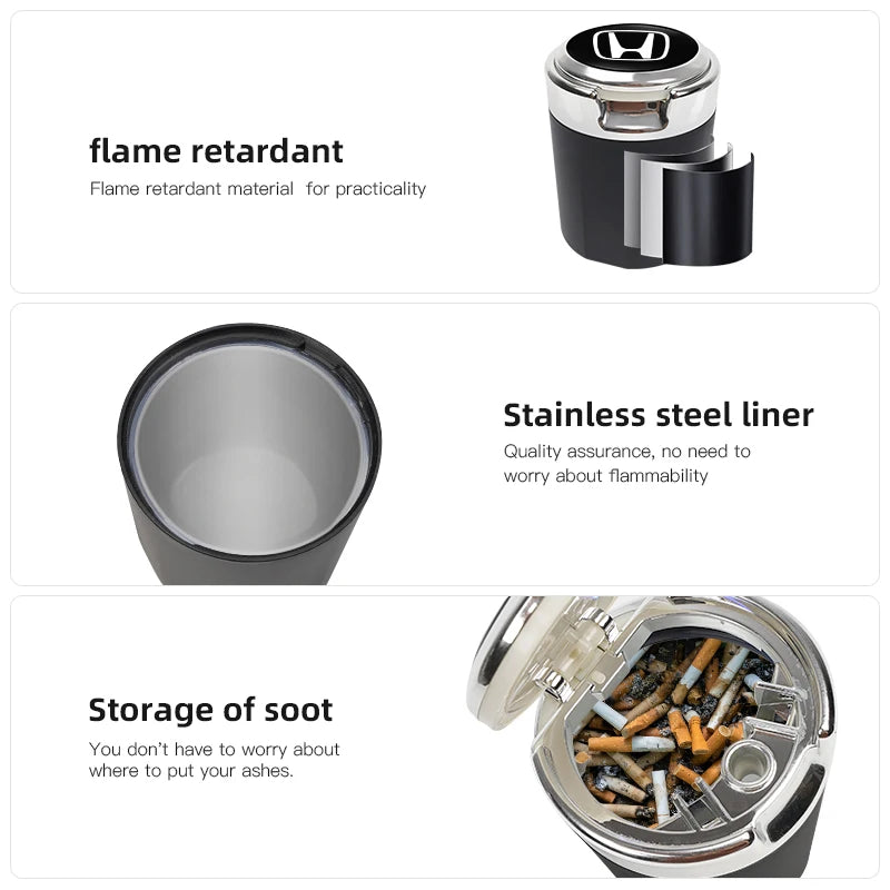 Car Interior Ashtray LED Light