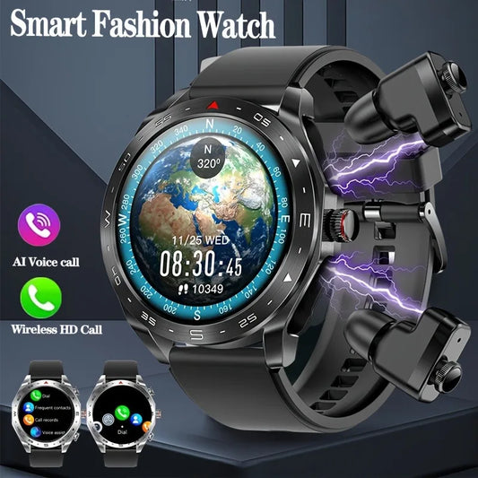 95 Smartwatch & Hi-Fi Earbuds – 2-in-1 Hybrid Wearable