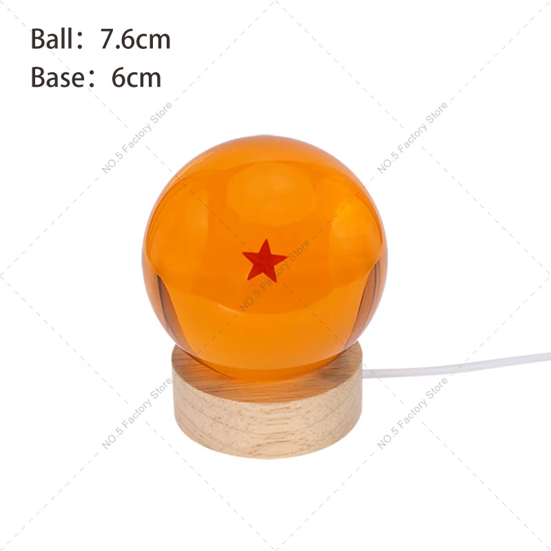 Dragon Ball LED Crystal Lamp – Shenron Wish Balls