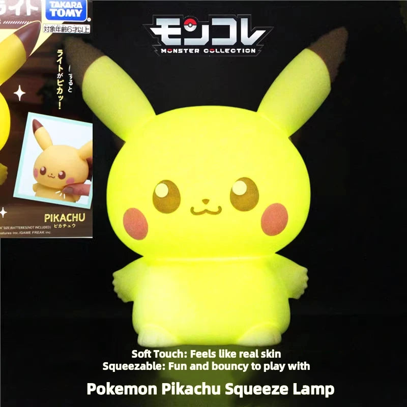 Pokémon PokePeace Night Lamp – Pikachu, Piplup & Rowlet (Takara Tomy)