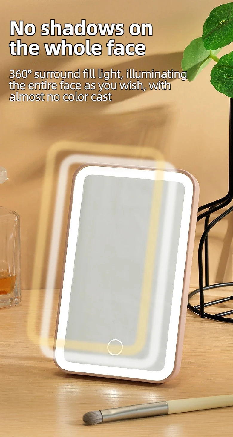 π 3-Color LED Vanity Mirror β Your Makeup, Your Light πβ¨