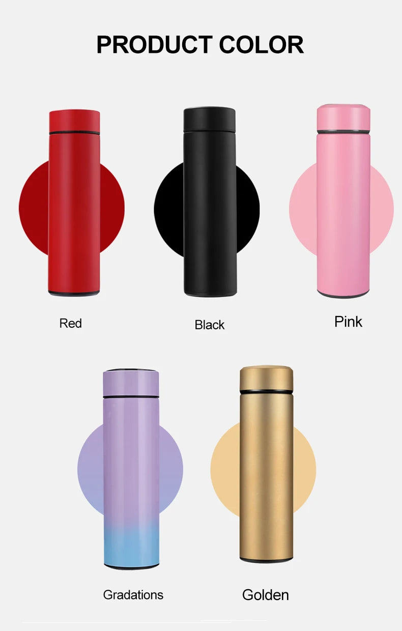 🌡️ Smart LED Thermos Bottle – Sip in Style, Know the Temp! 💧✨