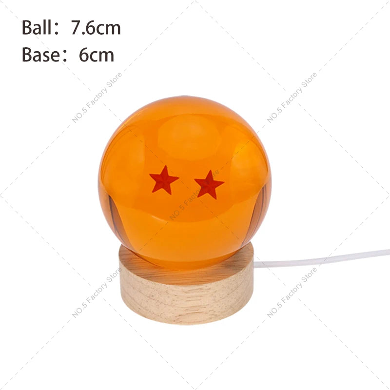 Dragon Ball LED Crystal Lamp – Shenron Wish Balls
