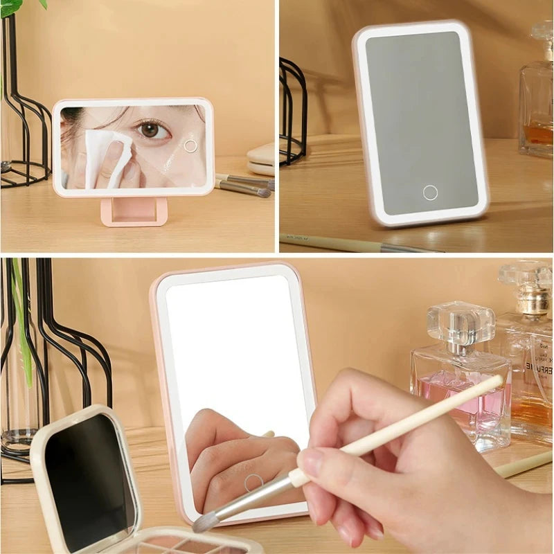 π 3-Color LED Vanity Mirror β Your Makeup, Your Light πβ¨