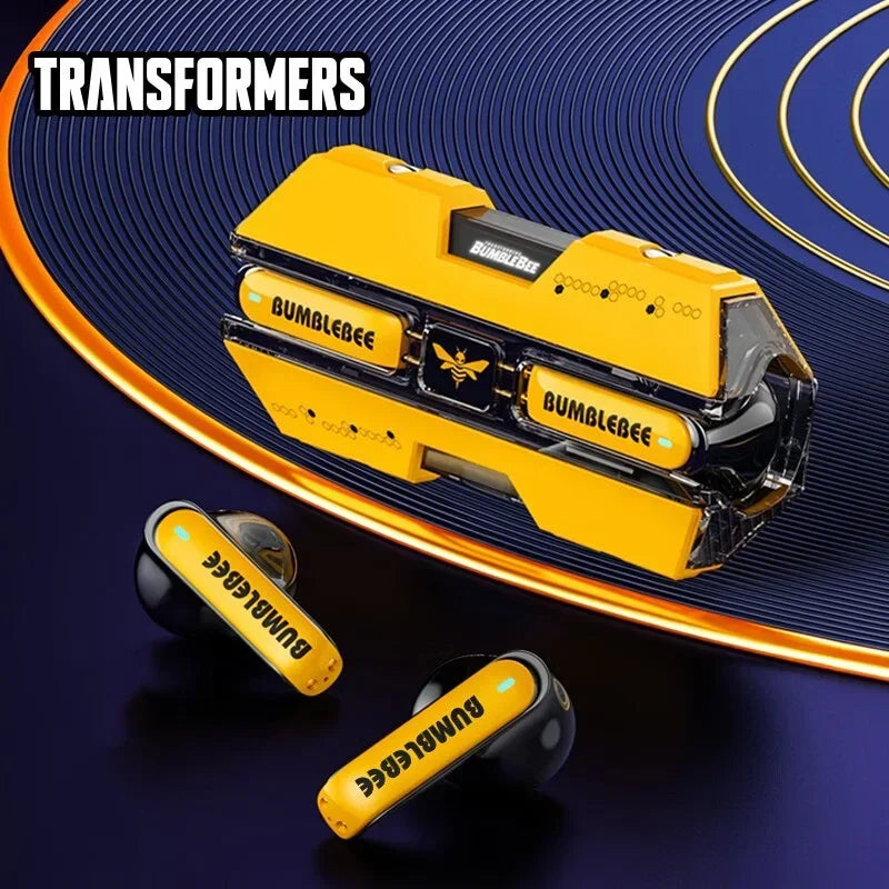 TF-T01 Transformers Bluetooth 5.3 Earbuds – Hi-Fi Sound, Low Latency