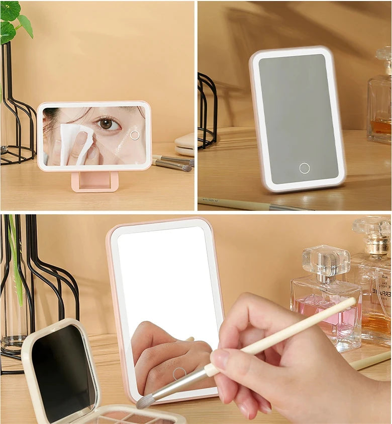 π 3-Color LED Vanity Mirror β Your Makeup, Your Light πβ¨