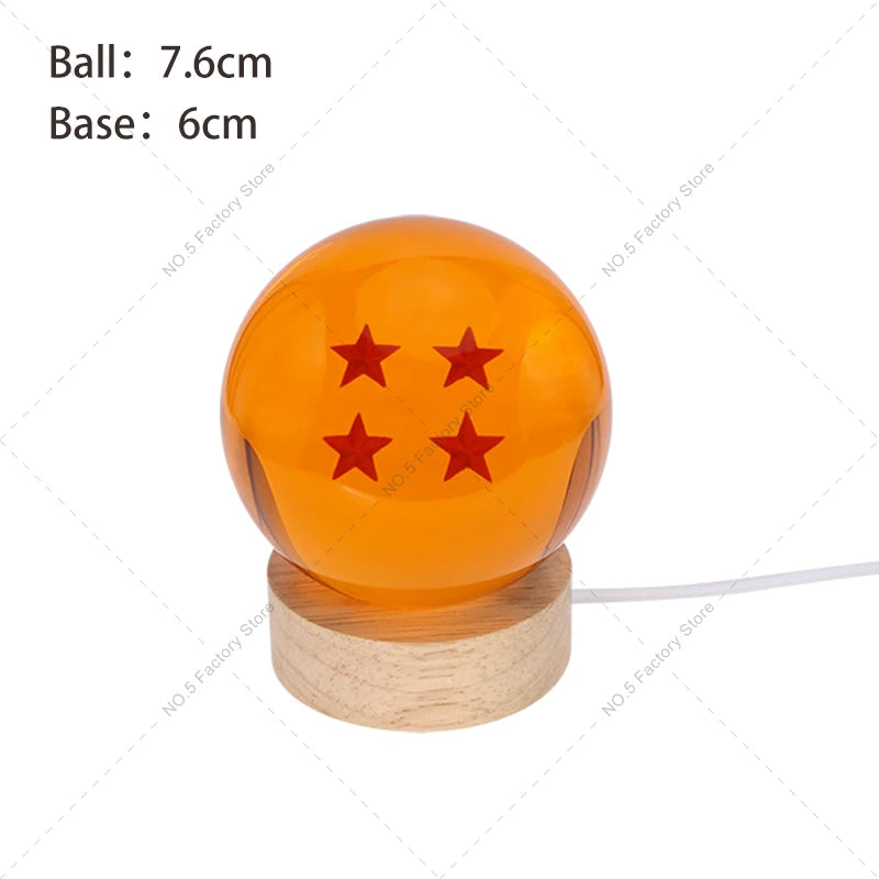 Dragon Ball LED Crystal Lamp – Shenron Wish Balls