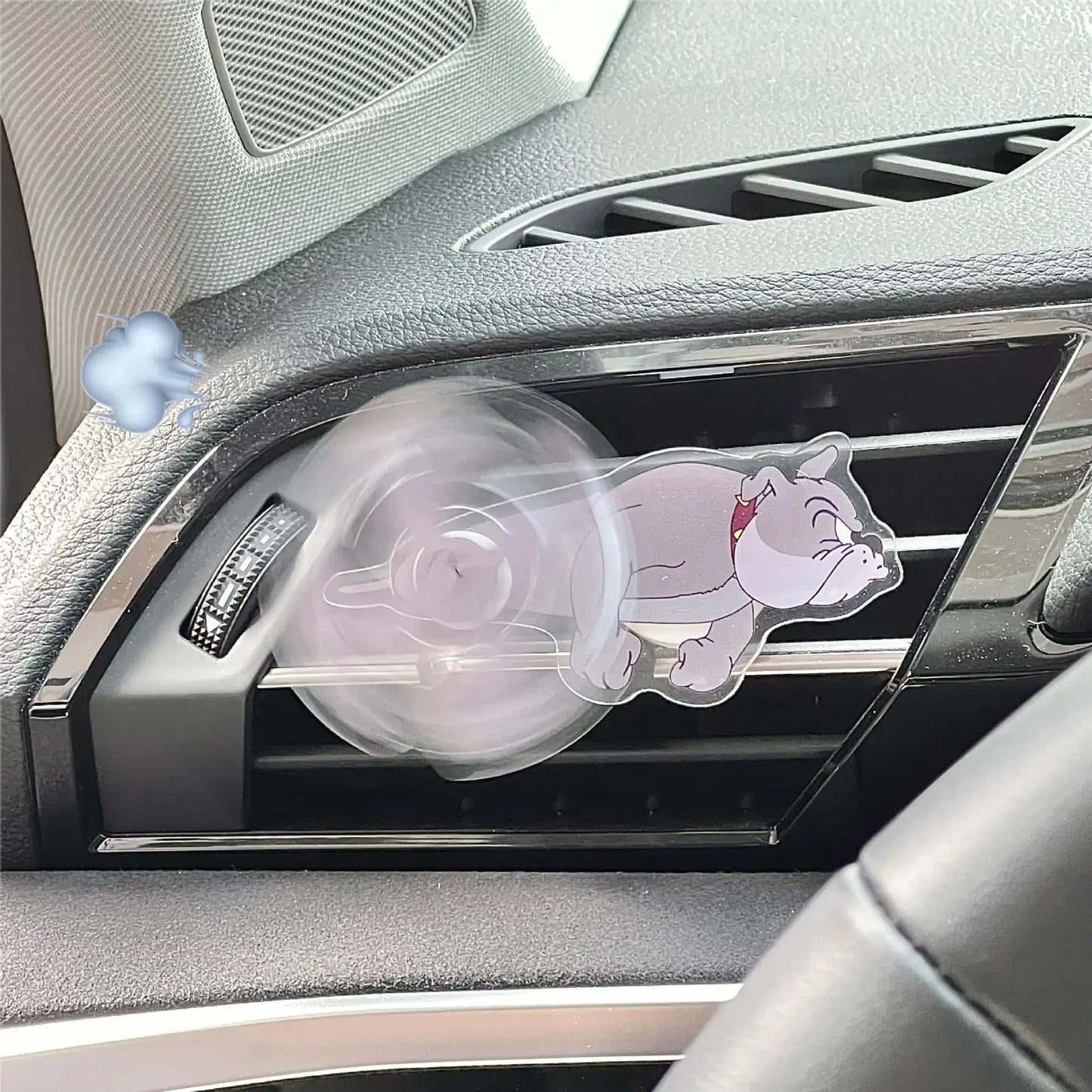 Crayon Shin-Chan Car Vent Ornament – Anime Acrylic Air Freshener Clip