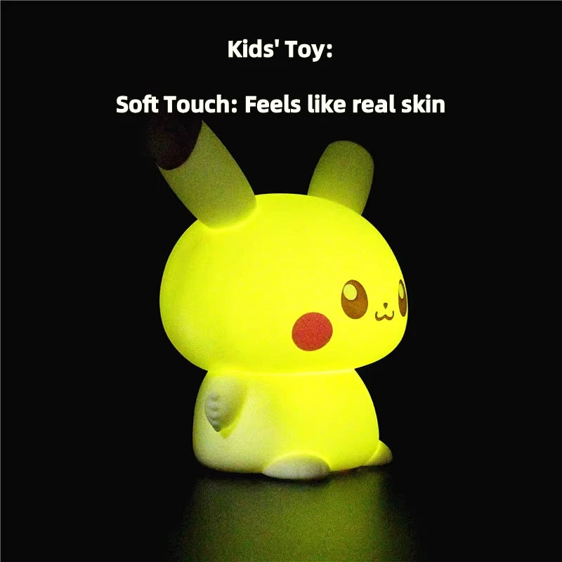 Pokémon PokePeace Night Lamp – Pikachu, Piplup & Rowlet (Takara Tomy)