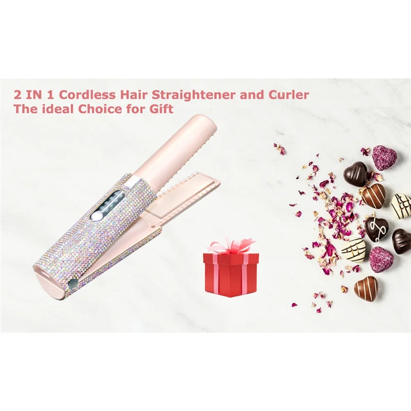 🔥 2-in-1 Electric Hair Straightening Brush – Smooth. Style. Slay. 💁♀️✨