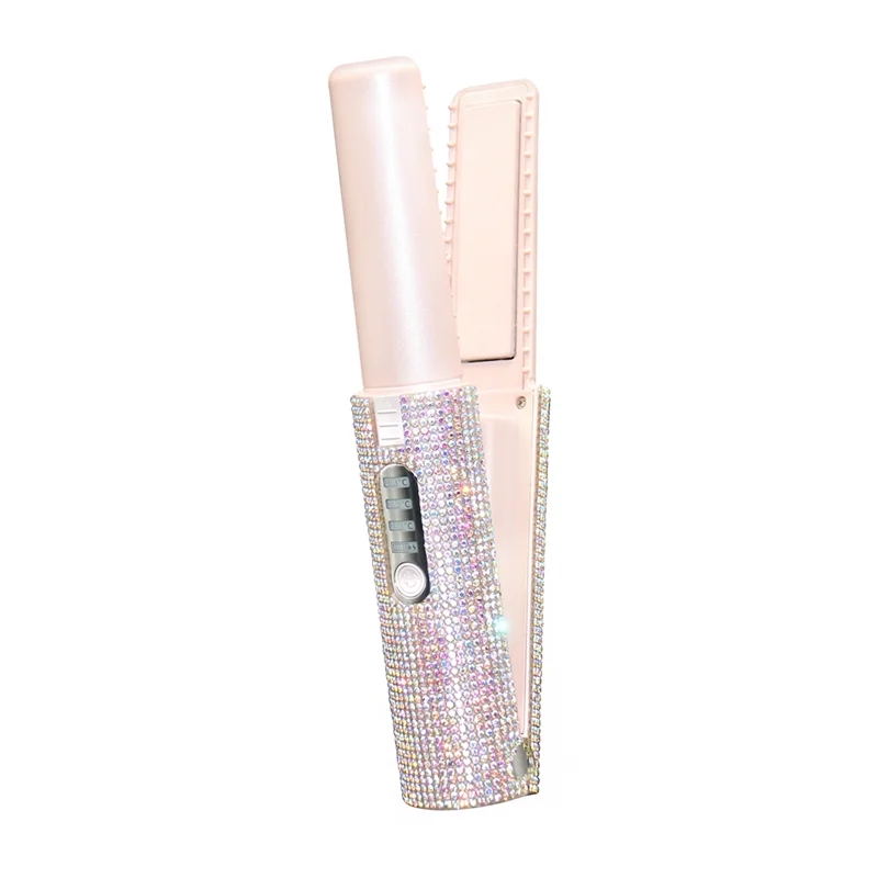 🔥 2-in-1 Electric Hair Straightening Brush – Smooth. Style. Slay. 💁♀️✨