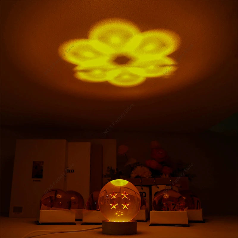 Dragon Ball LED Crystal Lamp – Shenron Wish Balls