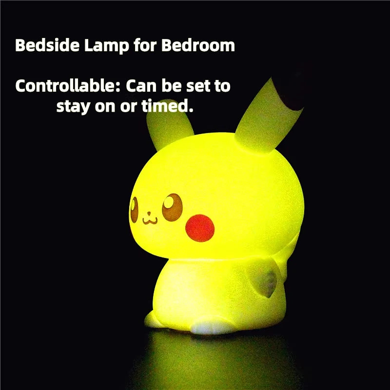 Pokémon PokePeace Night Lamp – Pikachu, Piplup & Rowlet (Takara Tomy)