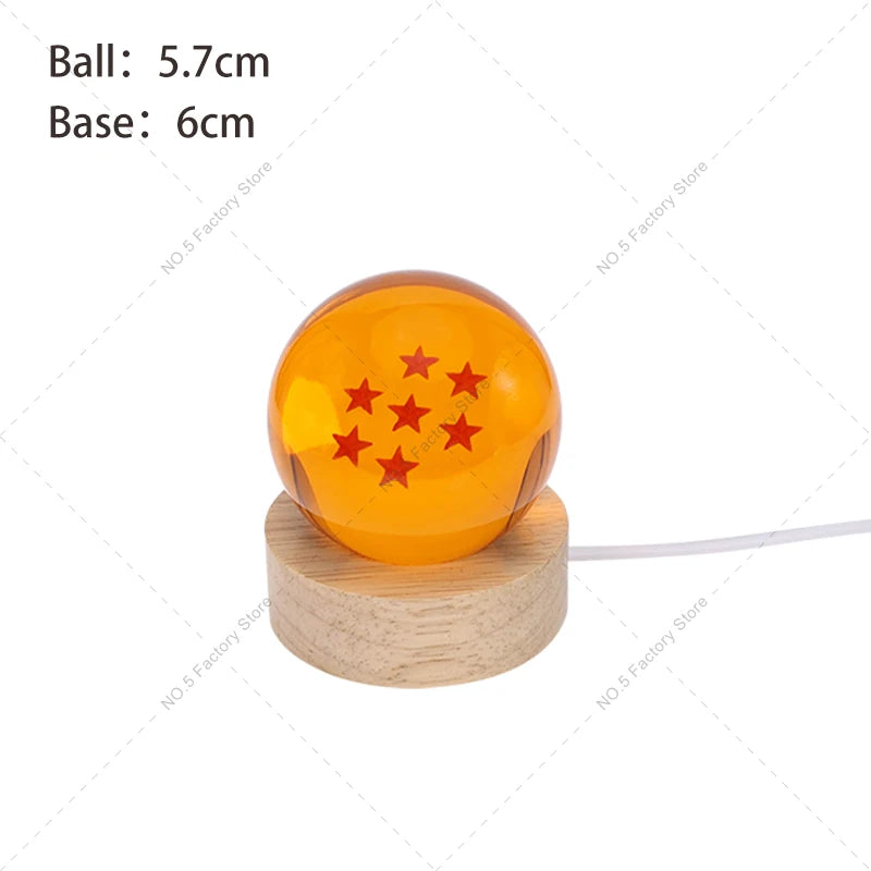 Dragon Ball LED Crystal Lamp – Shenron Wish Balls