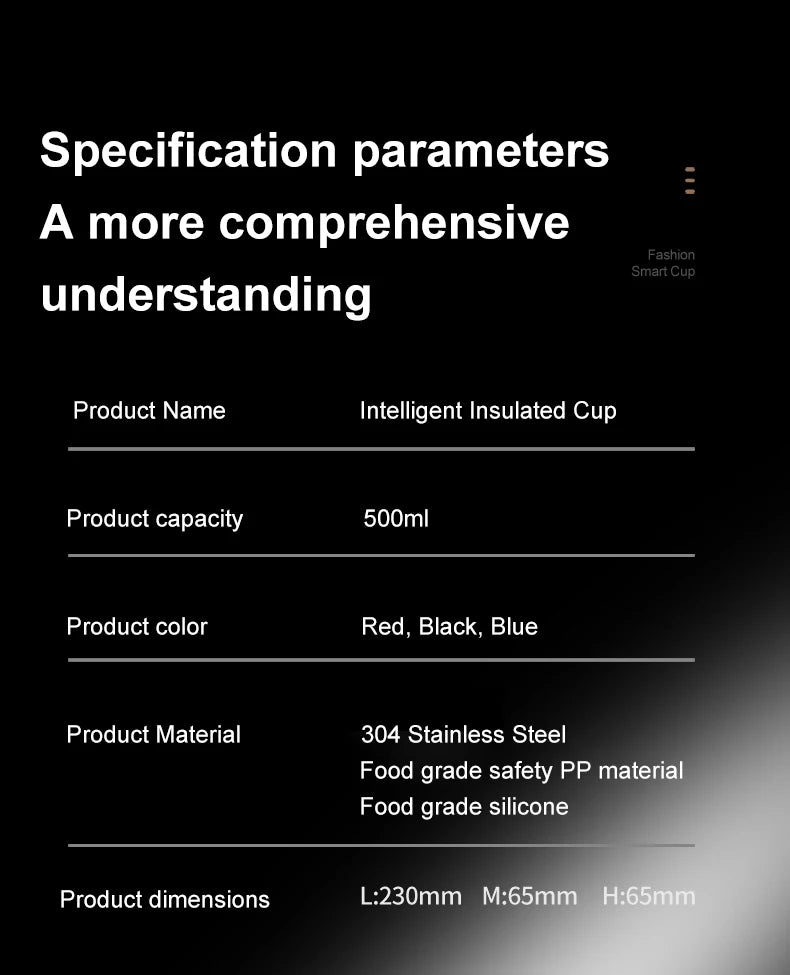 🌡️ Smart LED Thermos Bottle – Sip in Style, Know the Temp! 💧✨