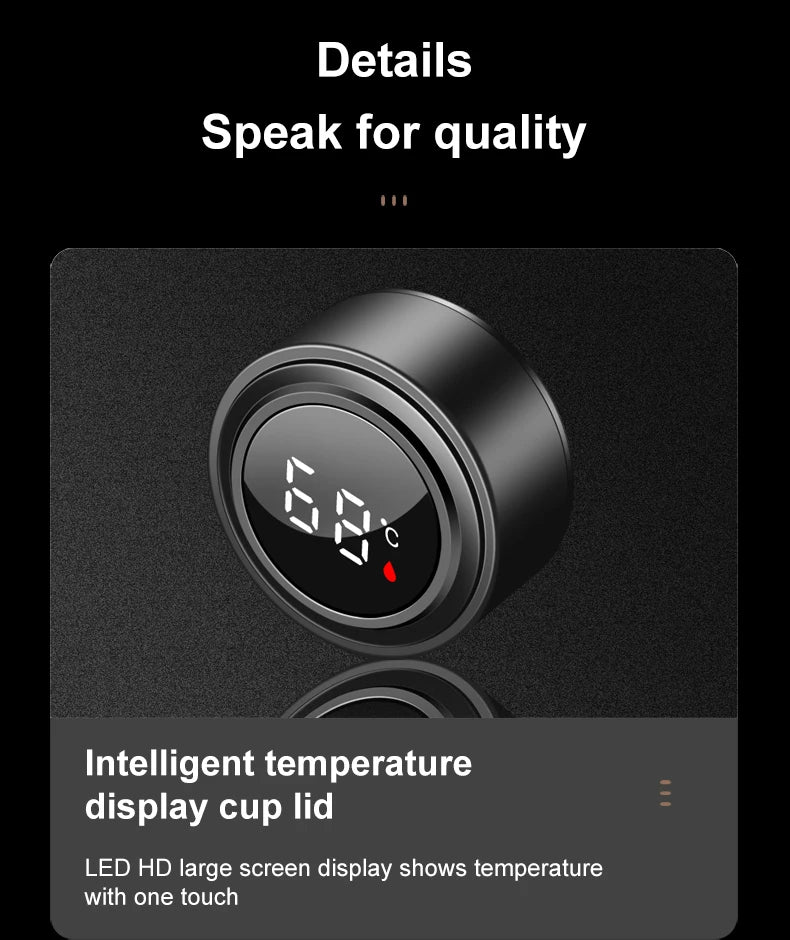 🌡️ Smart LED Thermos Bottle – Sip in Style, Know the Temp! 💧✨