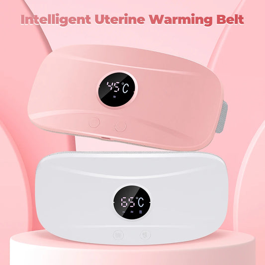 🔥 Smart Heated Massage Belt – Ultimate Relief for Menstrual Cramps 💖