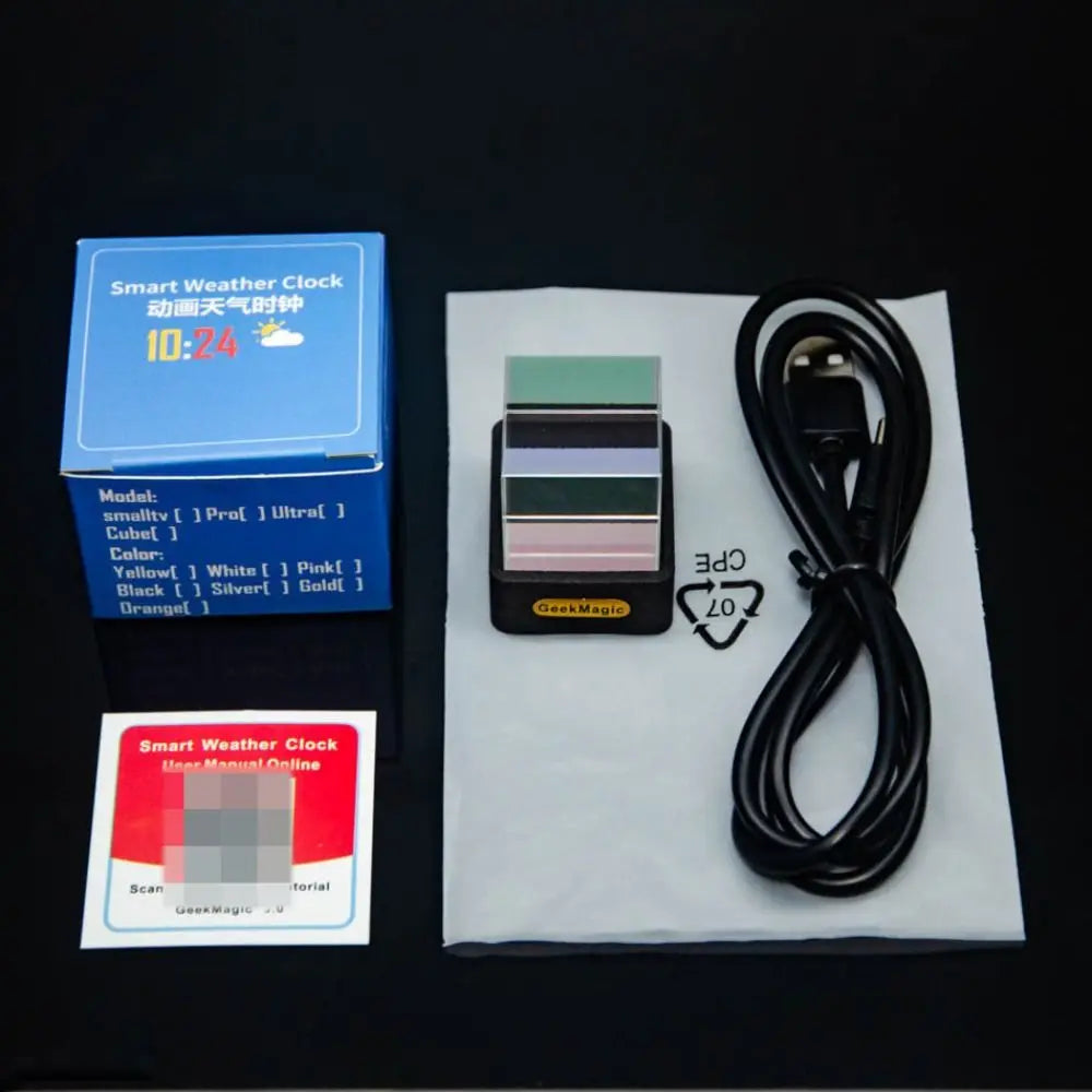 Smart WiFi Weather Station – Digital Alarm Clock & Temperature Display