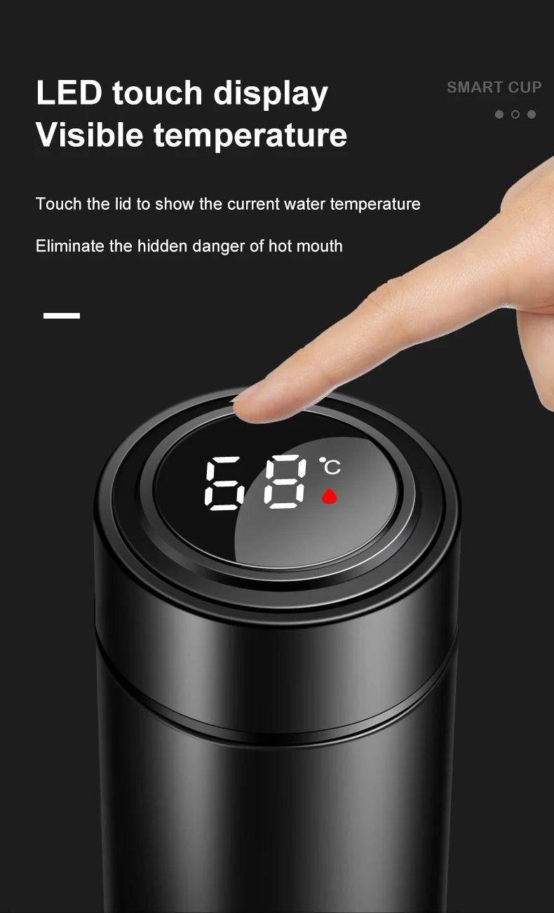🌡️ Smart LED Thermos Bottle – Sip in Style, Know the Temp! 💧✨