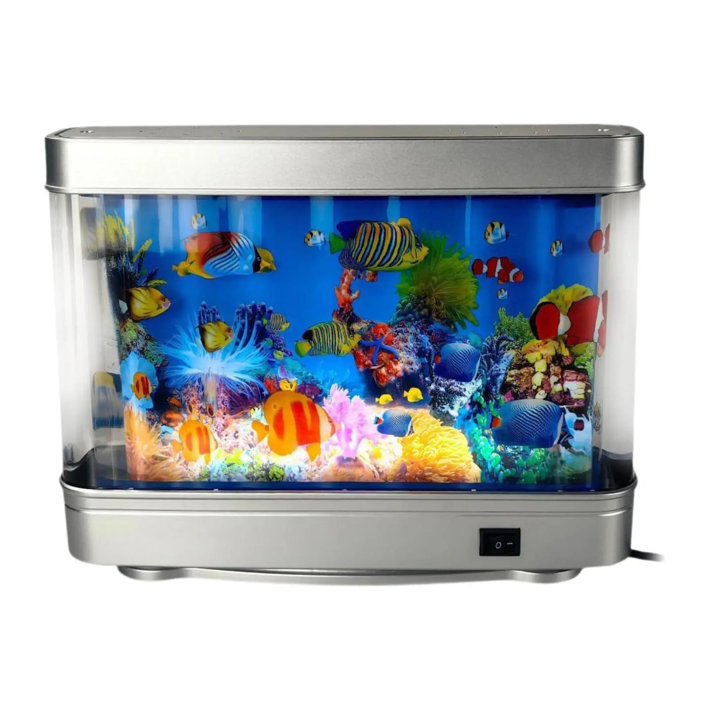 AquaGlow Mood Lamp – Tropical Aquarium Night Light