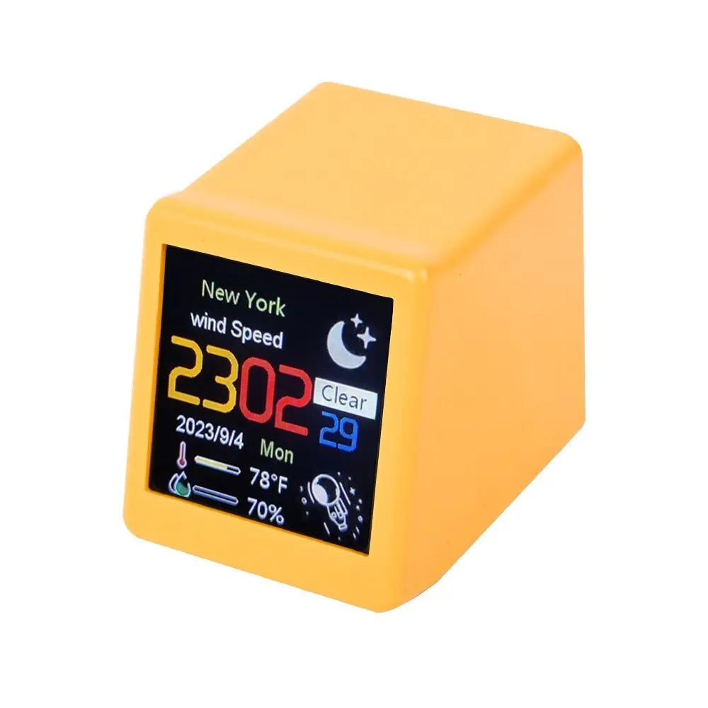 Smart WiFi Weather Station – Digital Alarm Clock & Temperature Display