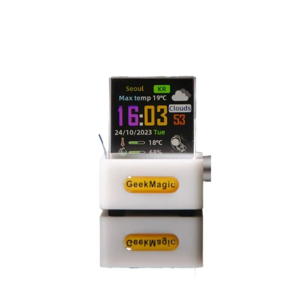 Smart WiFi Weather Station – Digital Alarm Clock & Temperature Display