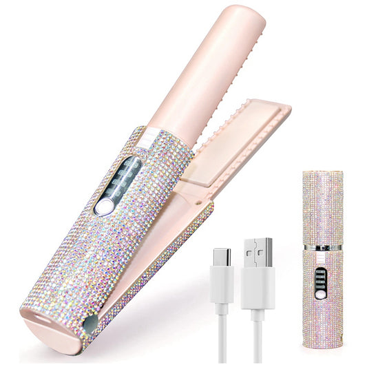 🔥 2-in-1 Electric Hair Straightening Brush – Smooth. Style. Slay. 💁‍♀️✨